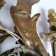 Wall light bronze style Louis XV