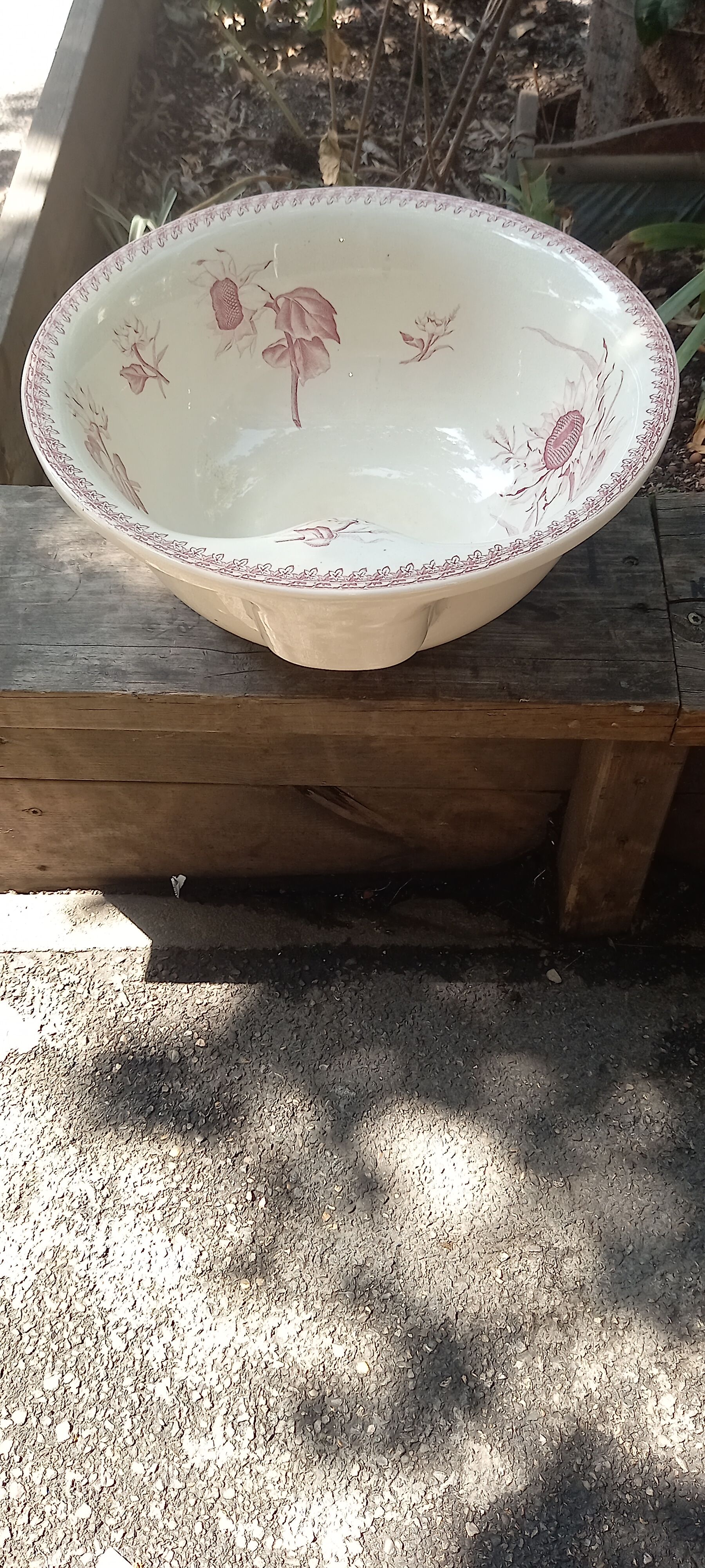 Old bathroom sink
