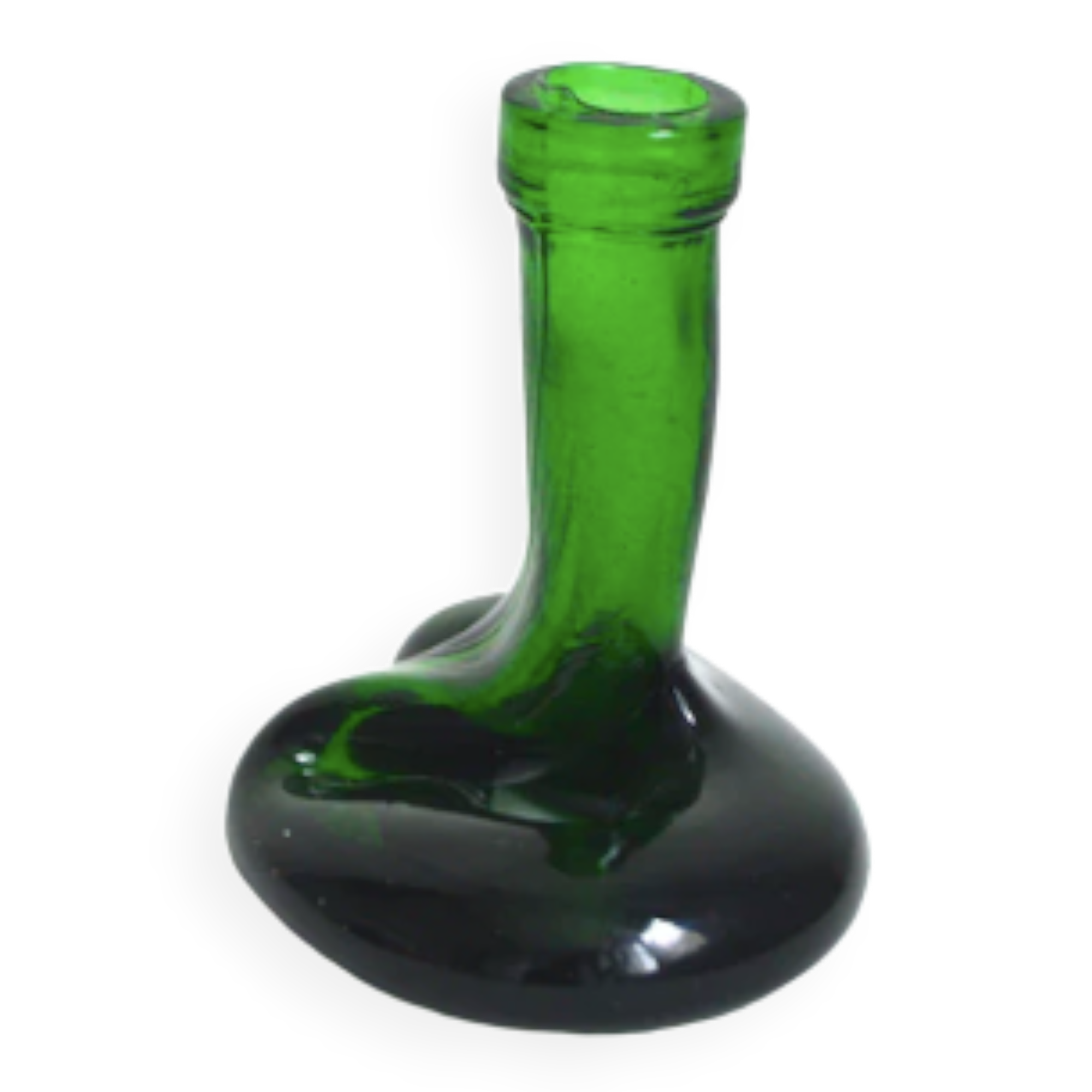 Soliflore vase in blown glass