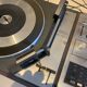Pathe Marconi disc turner with its speakers