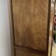 Vintage wooden Parisian wardrobe