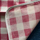 Lot de 18 serviettes de table Vichy