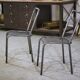 Pair of chairs attributed to René Malaval 1950s