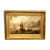 Navy. Oil on canvas, nineteenth century