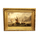 Navy. Oil on canvas, nineteenth century