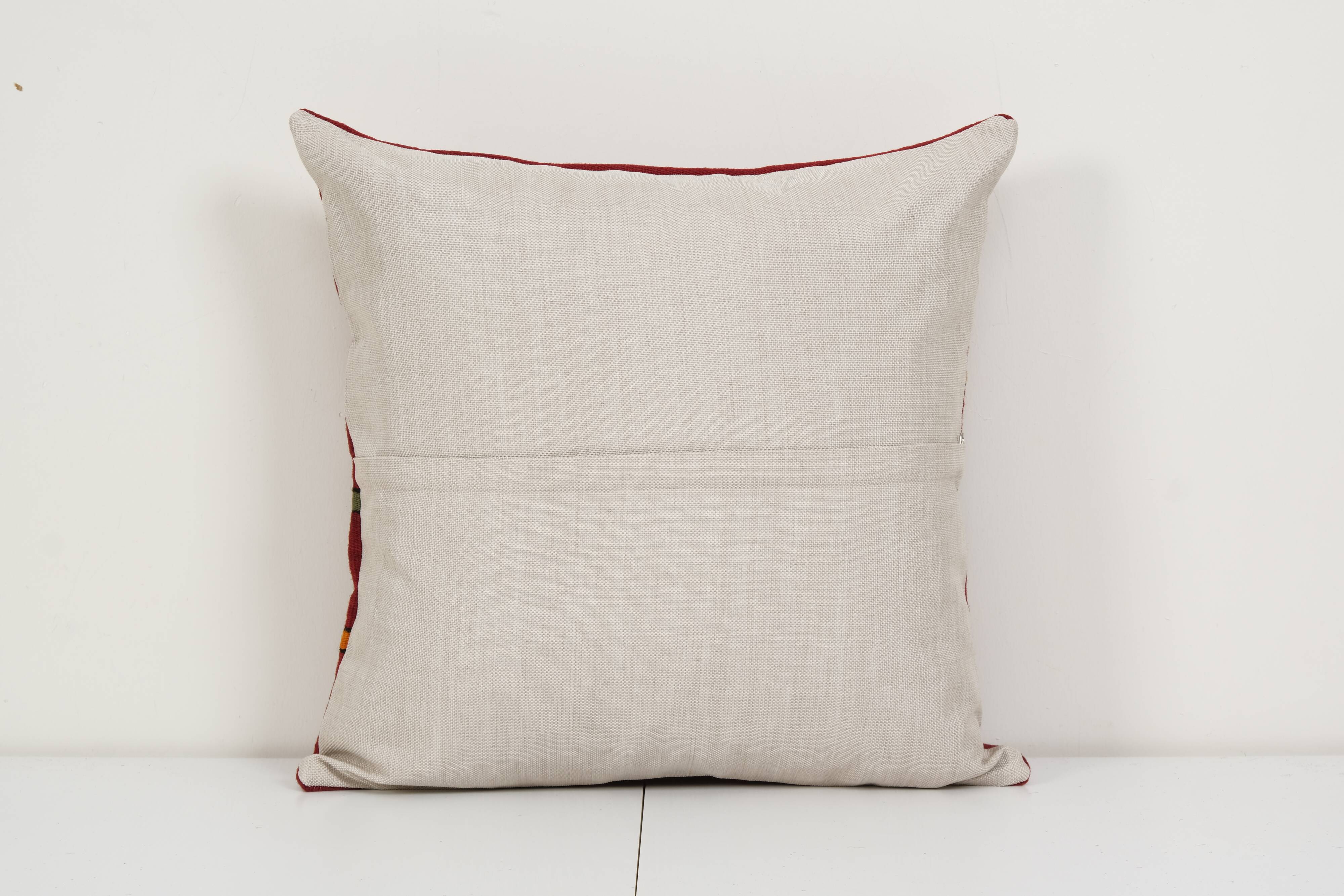 20" x 20" turkish kilim pillow cover