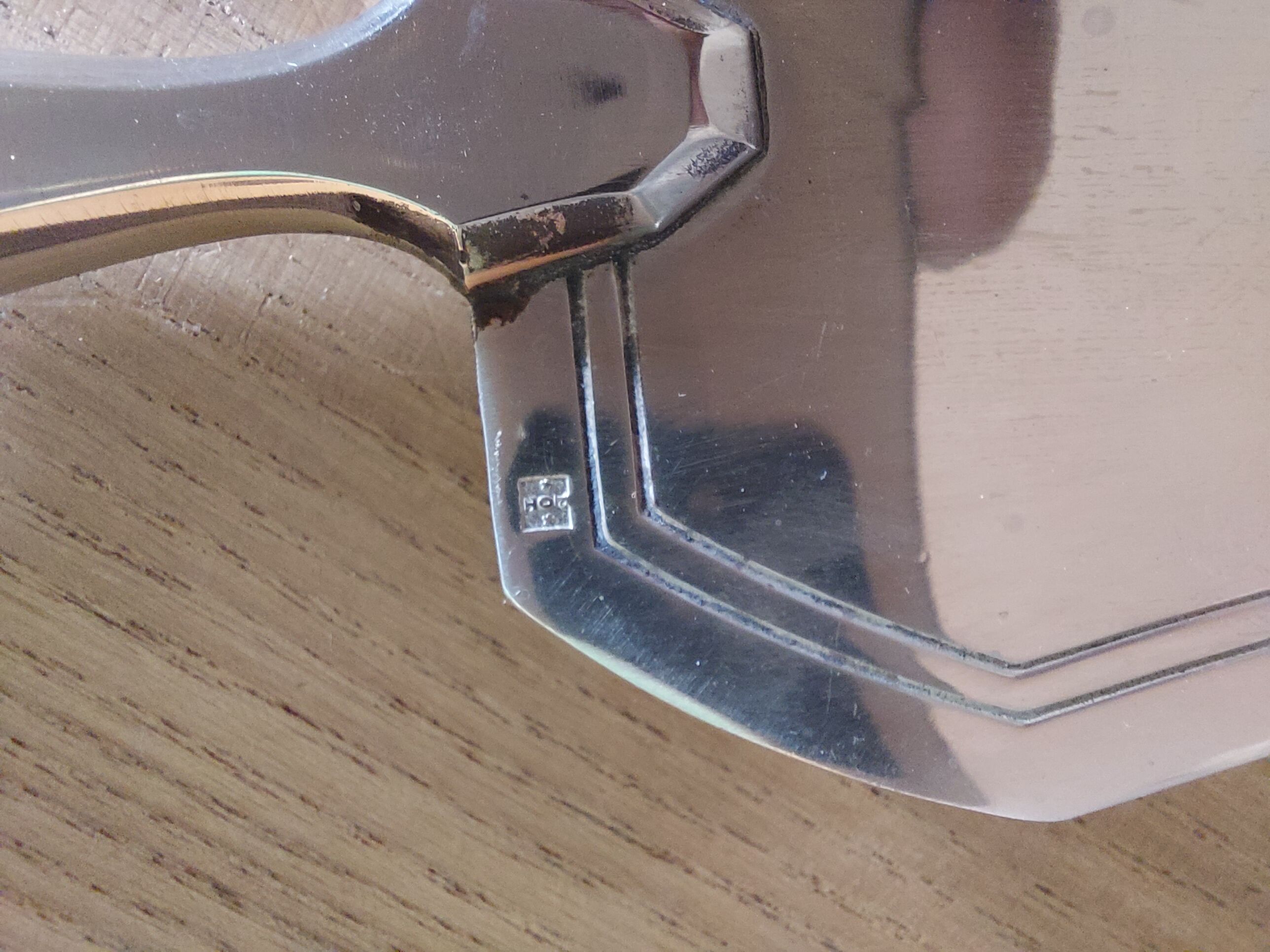 Cake shovel box e silver metal ( POT punch), Piery goldsmith