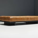 Daybed DS80 by De Sede in Cognac Leather, Switzerland, 1970s