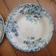 2 deep plates Terre de Fer Gien