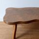 Coffee table with organic shapes