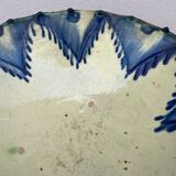 Ceramic fruit bowl on foot