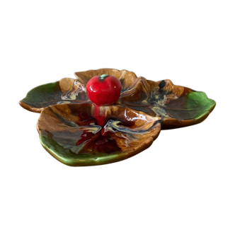 Vallauris compartmentalized dish