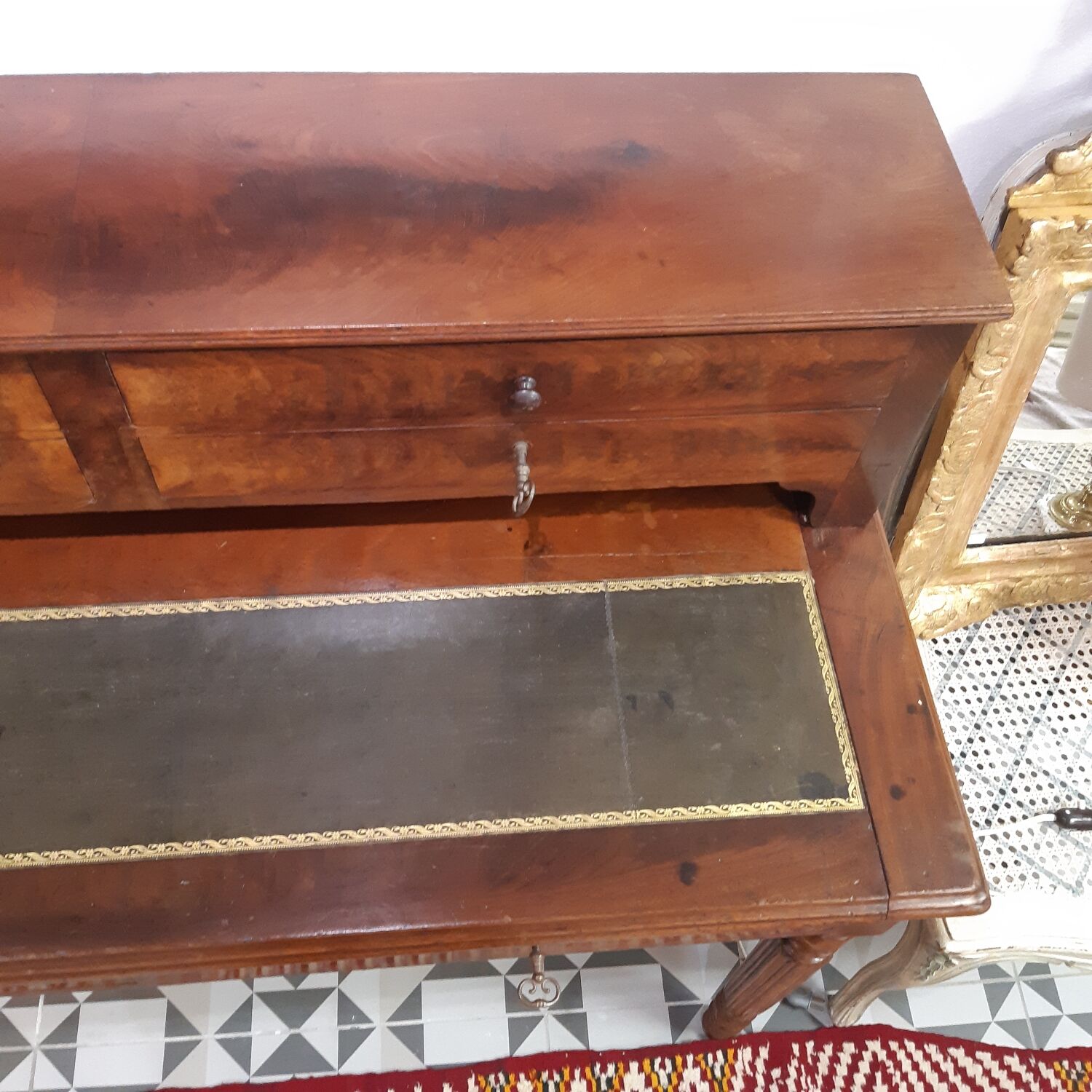 Louis Philippe mahogany desk