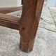 19th century solid walnut Burgundy farmhouse table with two drawers - 1m82