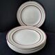 6 flat plates Digoin Sarreguemines Enghien model