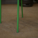 Stackable metal garden chairs