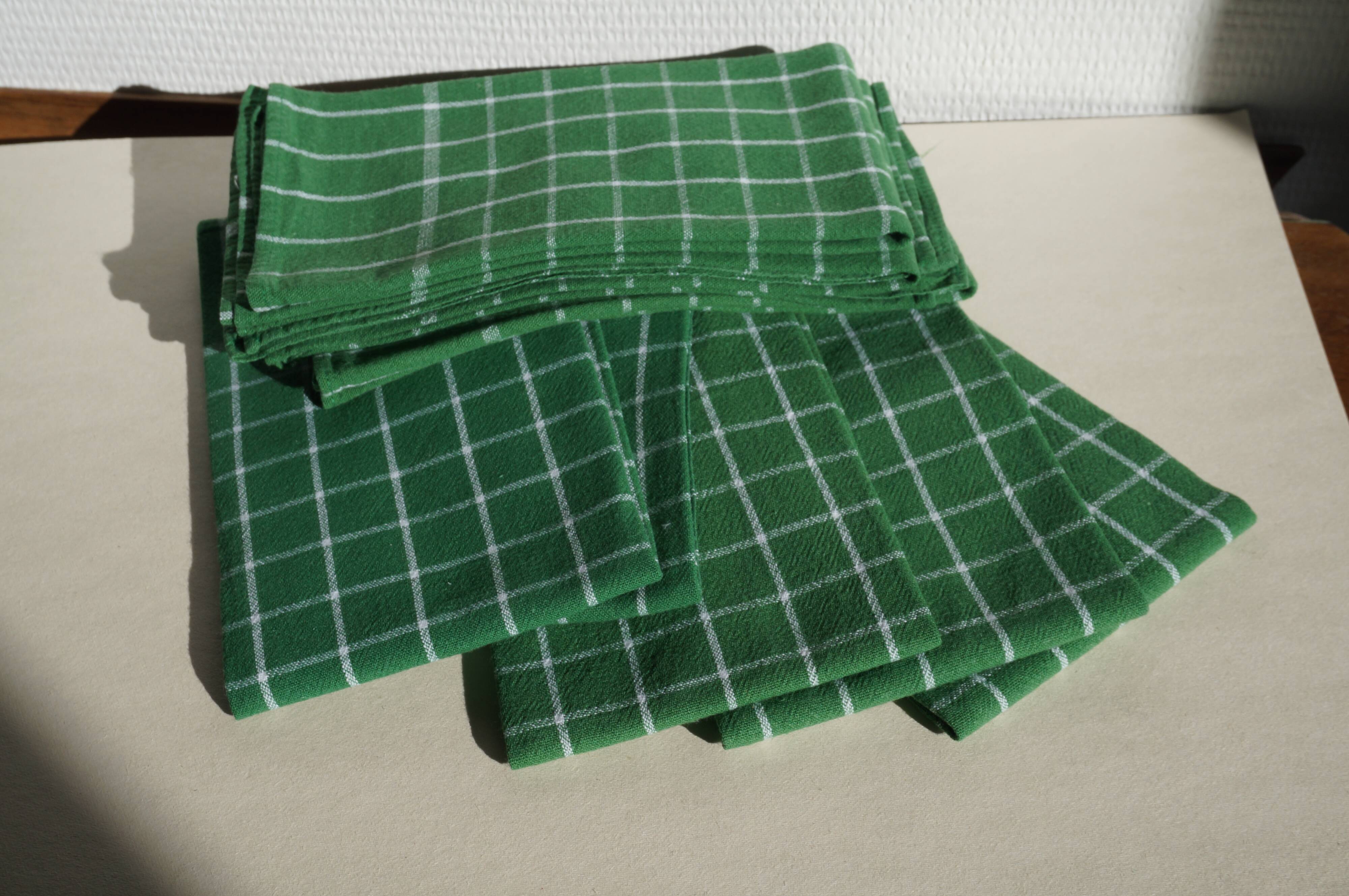 Vintage tablecloth and towels