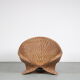 1970s Wicker Lotus chair from the Netherlands