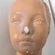 Bust plaster Louise Brongniart after Houdon