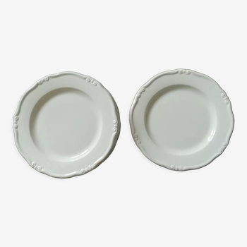 Service de 18 assiettes en faience