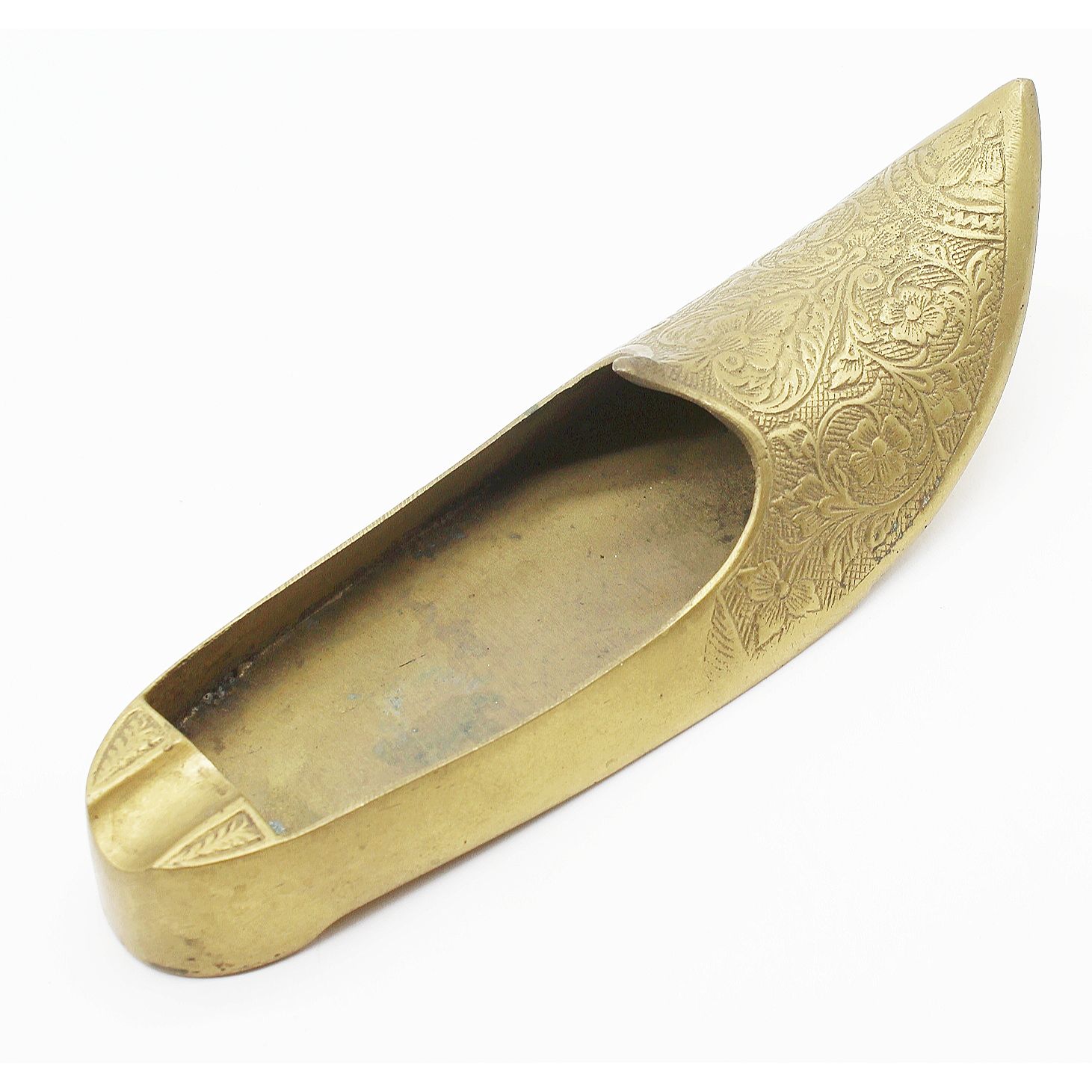 Moroccan brass ashtray