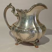Reed & Barton Solid Sterling Silver Sugar Bowl & Creamer 790 grams