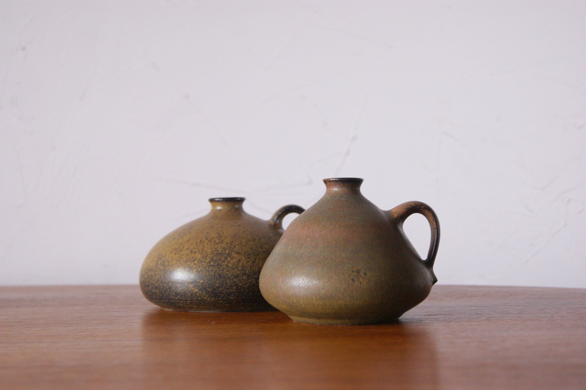 Ceramic Vases by Gisela & Walter Baumfalk for Töpferei Baumfalk, Set of 2