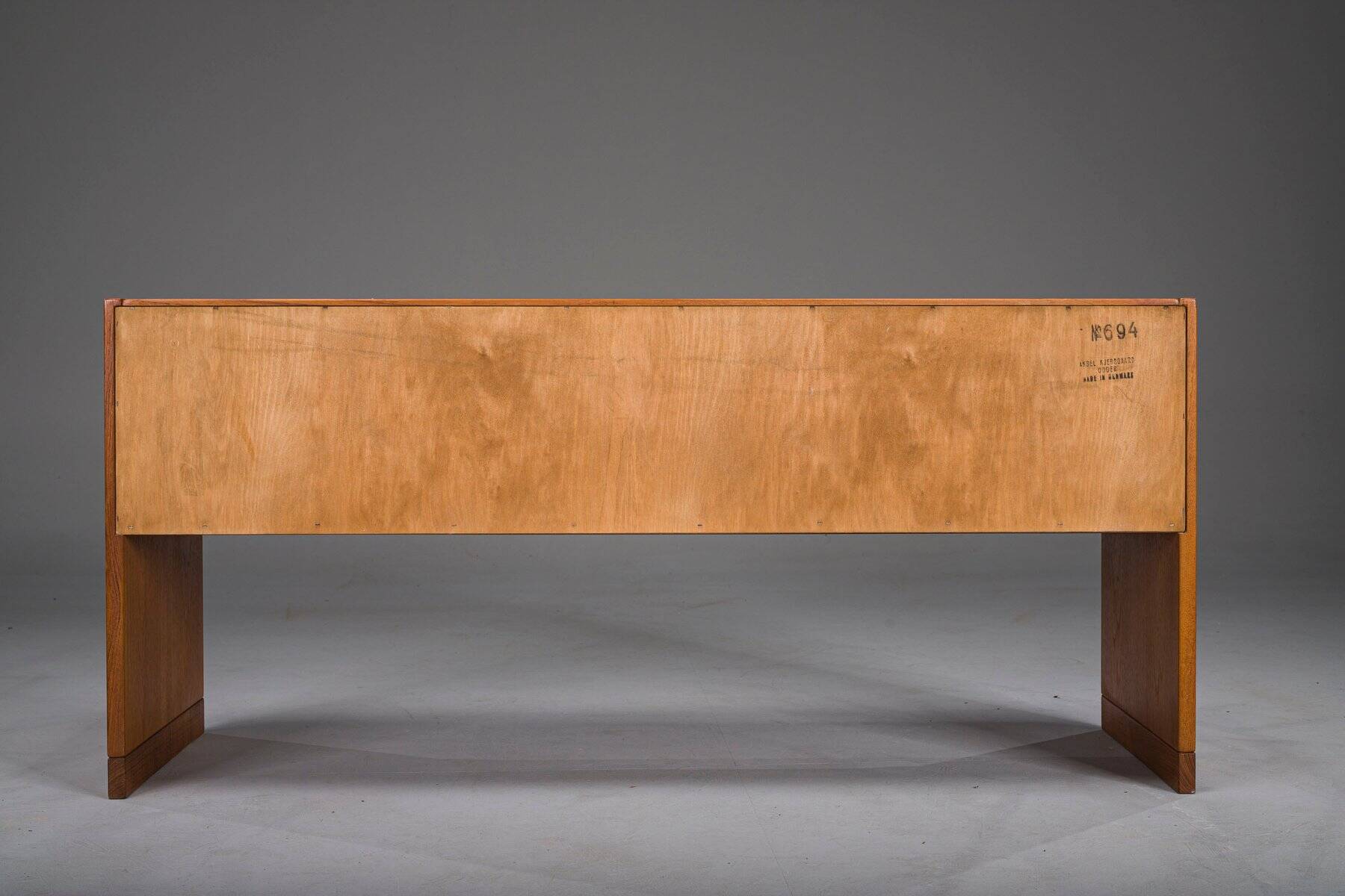 Vintage Danish Model N. 604 chest in teak by Aksel Kjersgaard, 1960s