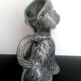 Zoomorphic pitcher slurry poodle