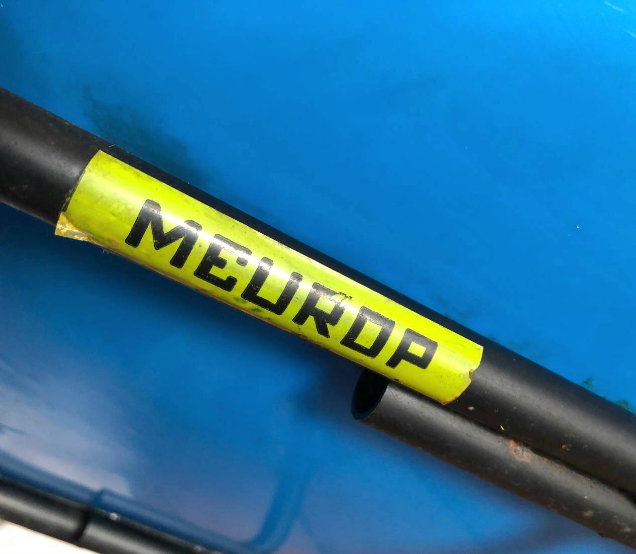 Pair of vintage Pierre Guariche Meurop chairs, antique seating furniture