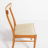 Set of 4 Swedish chairs by Axel Larsson for Bodafors 1960