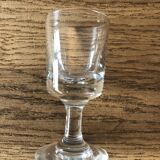 Set of 4 liqueur glasses early 20th century