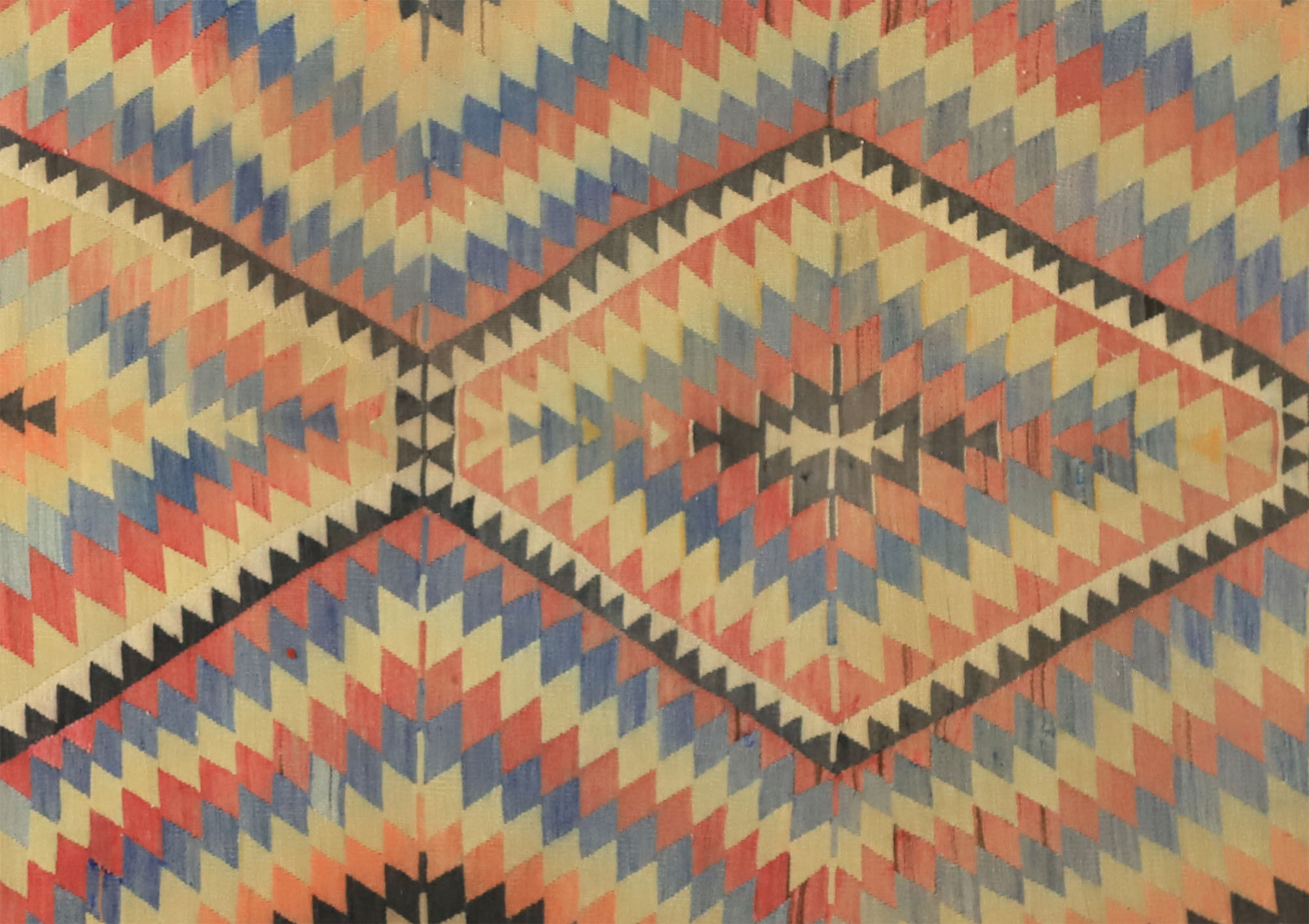 Anatolian handmade kilim rug 237 cm x 170 cm