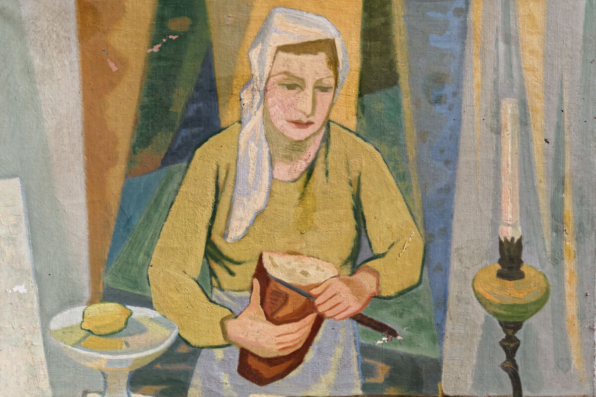 Oil on canvas, Marcel Oswald Legrand