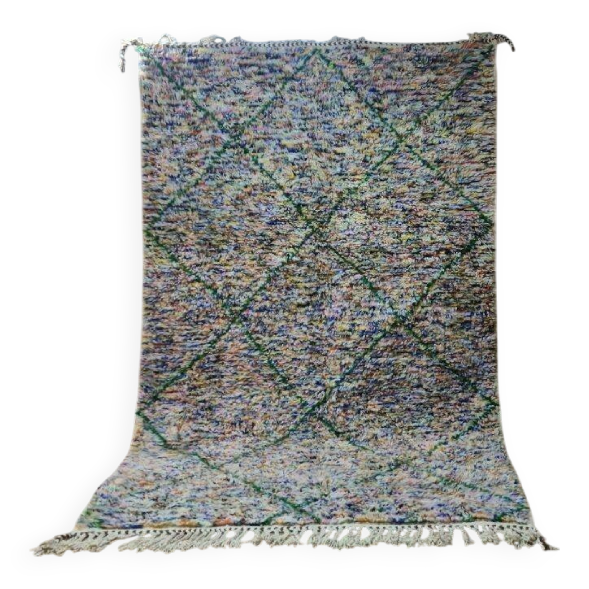 Traditional handmade Beni Ouarin rug size 150 x 250 cm