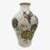 Decorated ceramic vase signed Pecchioli 1950s
