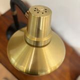 Gold metal desk lamp
