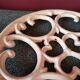 Cast iron pink underplate