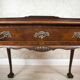 Table à thé murale de type Chippendale, 1950