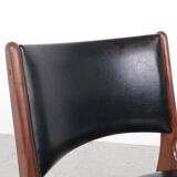 Erik Buch teak dining chairs model 86