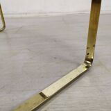 Golden sofa end table