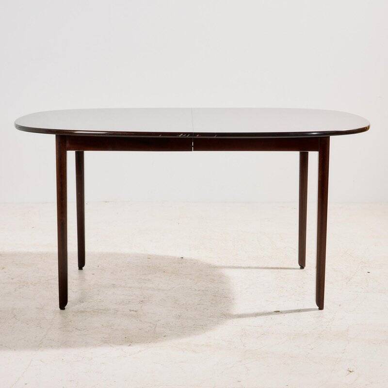 Ensemble de salle à manger Rungstedlund en acajou par Ole Wanscher pour Poul Jeppesen Møbelfabrik, années 1960, ensemble de 8.