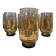 Lot de 8 verres Luminarc Tivoli épi de blé