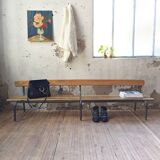 Bench school vintage 2 m