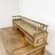 Antique carved oak breton desk France 19th century