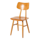 Midcentury dining chair from TON, beech and plywood, Czechoslovakia, 1960s