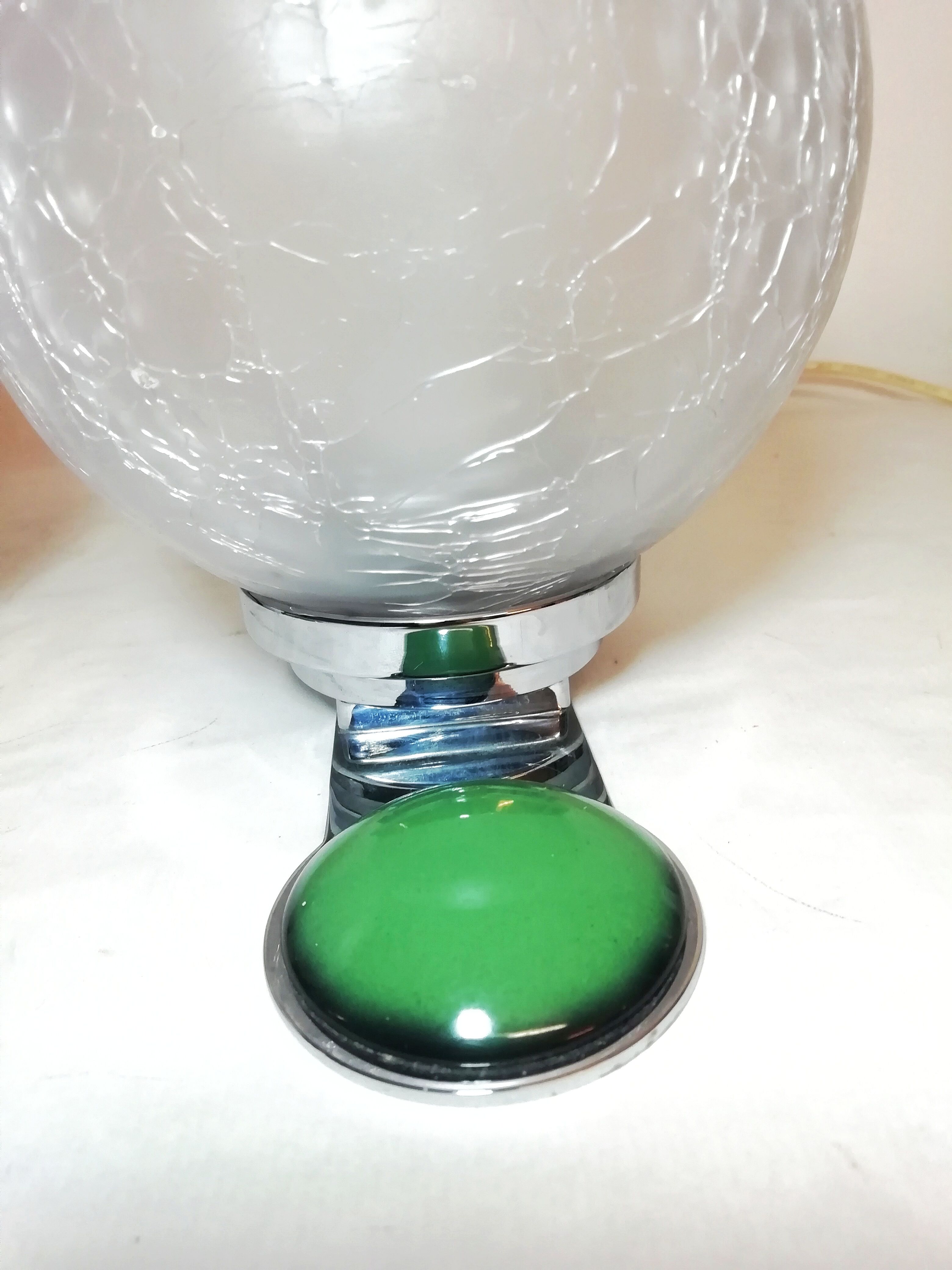 Pair of Murano glass wall light