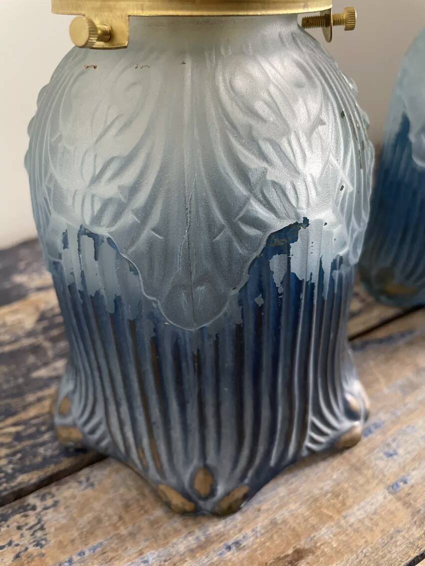 Pair of Art Deco wall lights