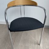 Pair of gondola design chairs