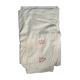 Antique sheet in embroidered hemp linen